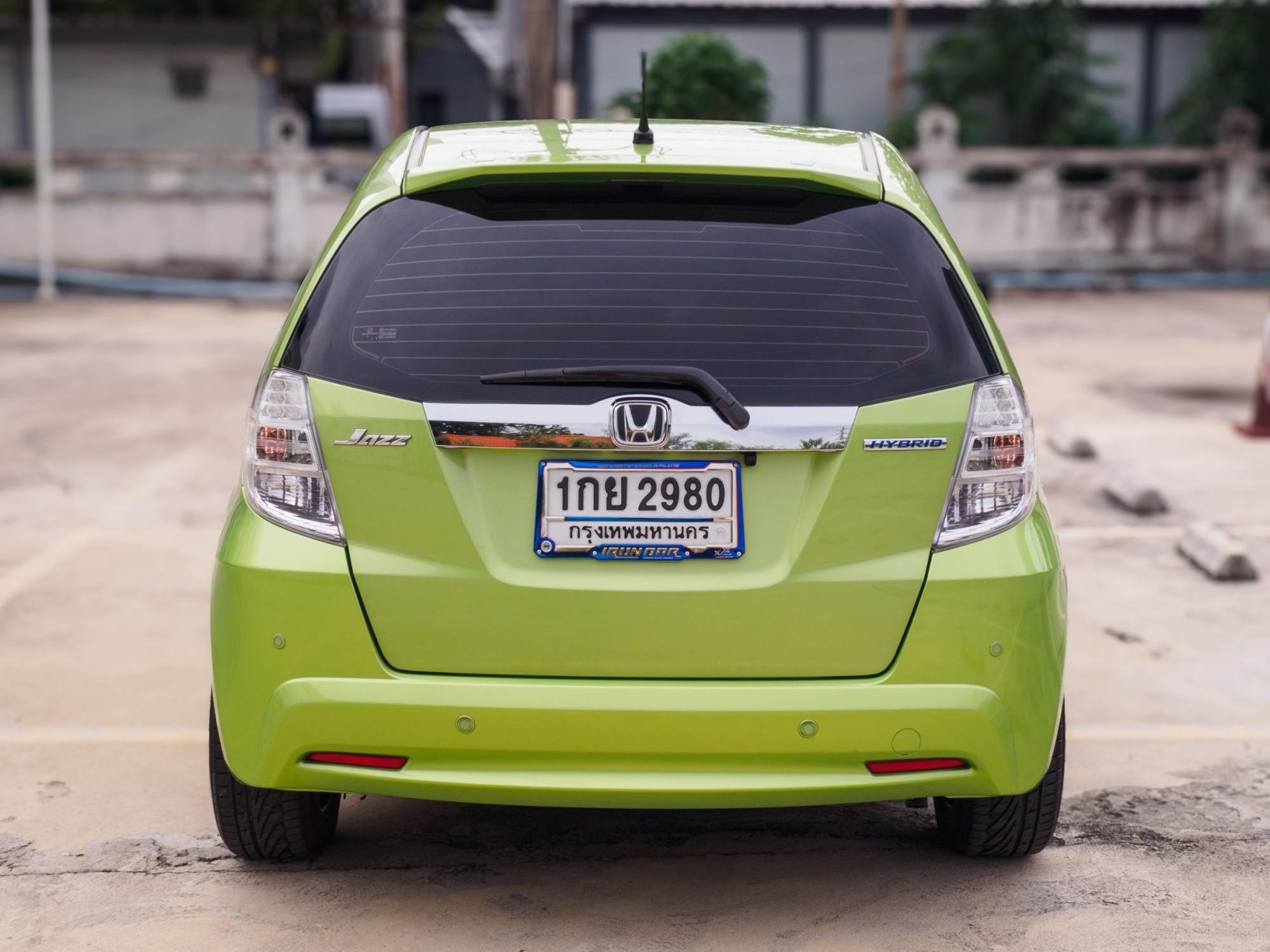 2013 Honda Jazz GE สีเขียว (รูปที่ 6)