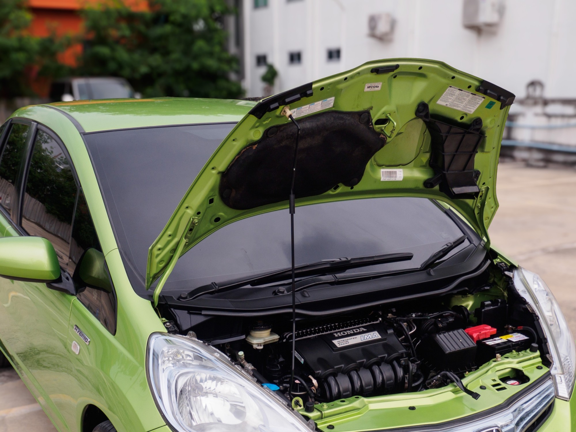 2013 Honda Jazz GE สีเขียว (รูปที่ 19)