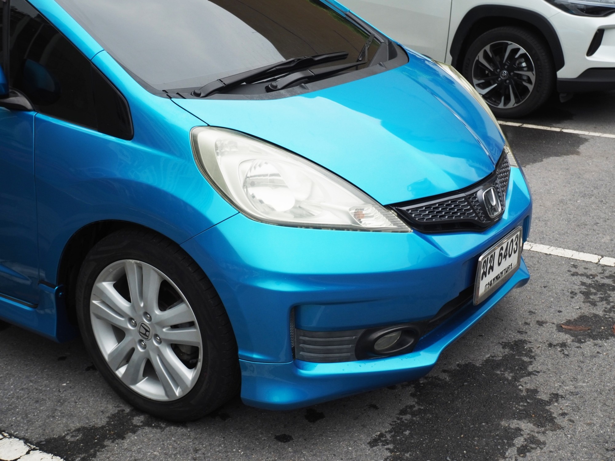 2012 Honda Jazz GE สีฟ้า (รูปที่ 13)