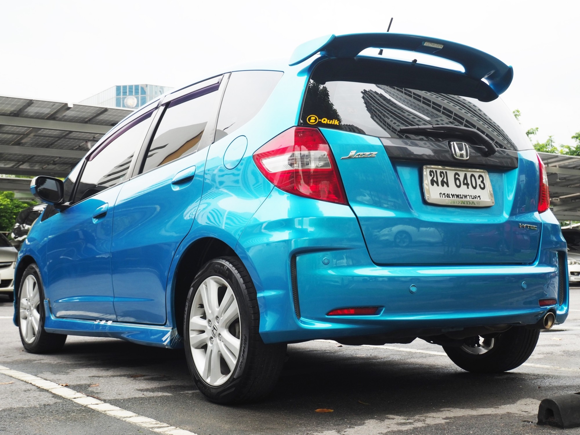 2012 Honda Jazz GE สีฟ้า (รูปที่ 5)