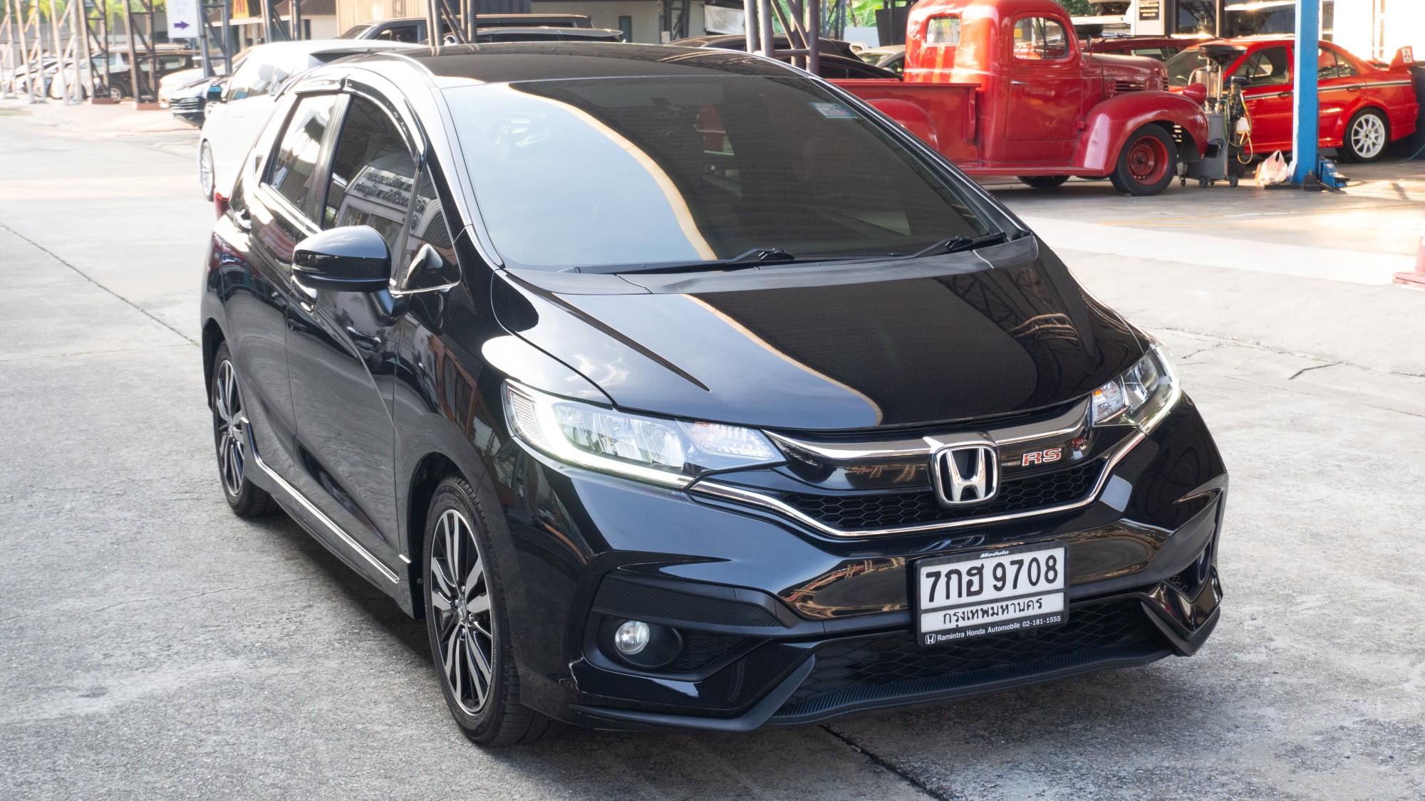 2018 Honda Jazz GK สีดำ