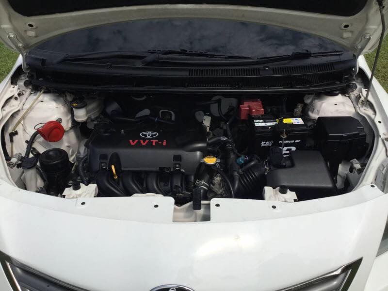 Toyota Vios ปี 2013 สีขาว (รูปที่ 2)