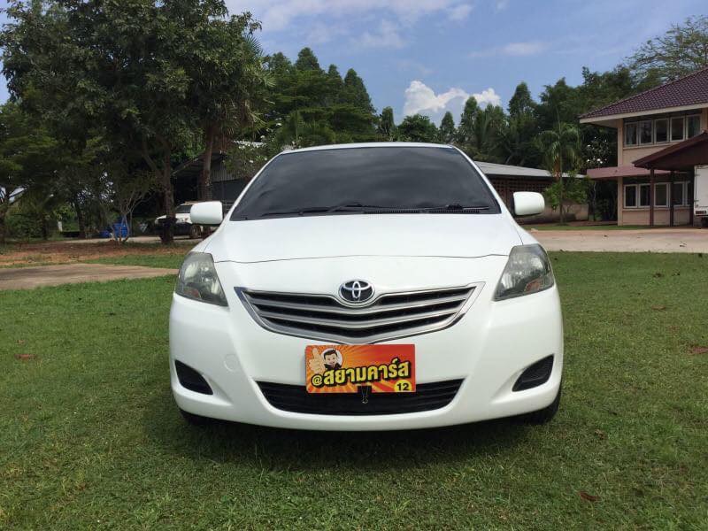 Toyota Vios ปี 2013 สีขาว