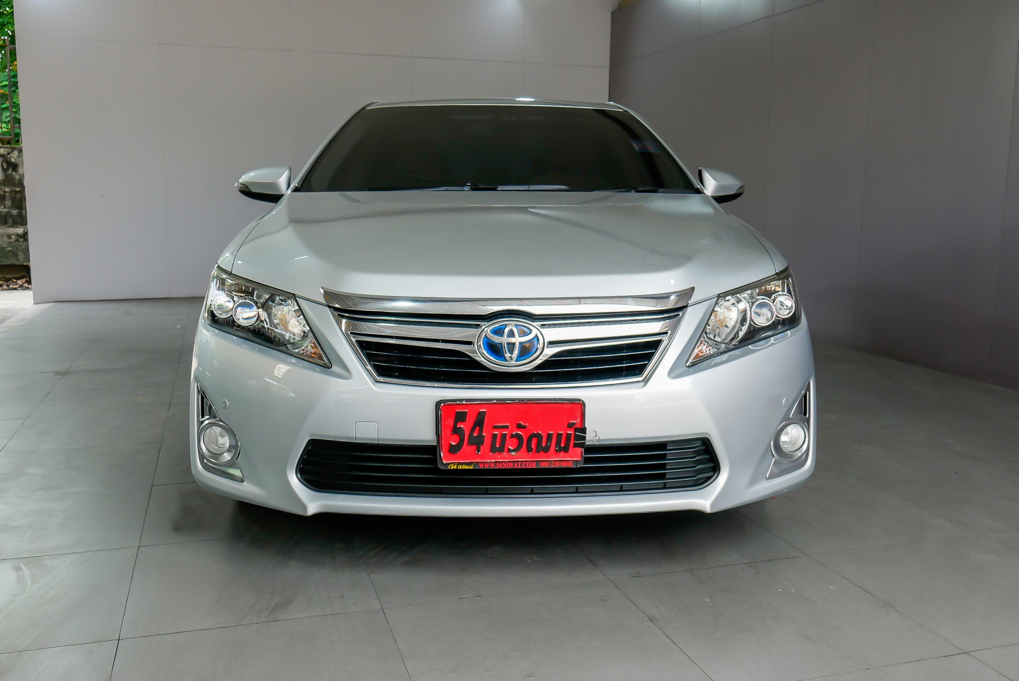 TOYOTA CAMRY 2.5 HV MP3 ปี 2012 สีเทา (รูปที่ 2)