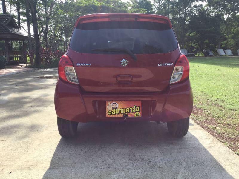 SUZUKI CELERIO (GL) 2017 แดง