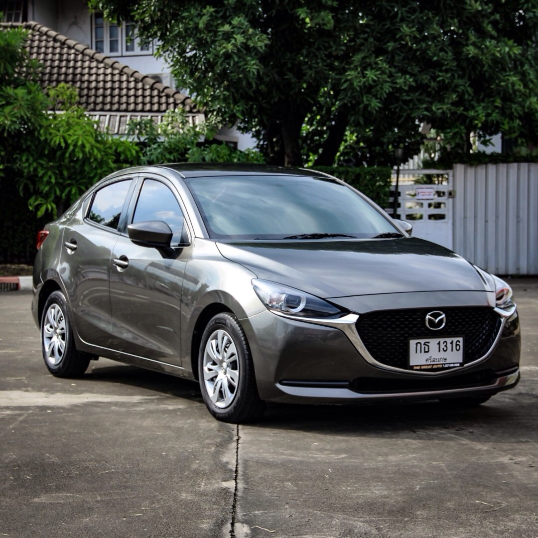 2020 Mazda 2 Sedan (4 ประตู) สีน้ำตาล (รูปที่ 3)