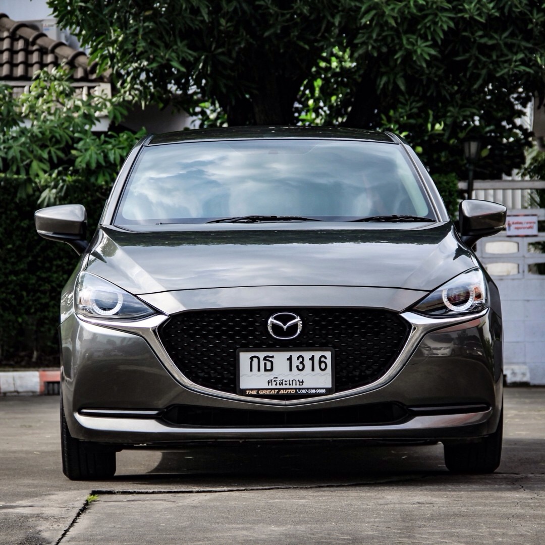2020 Mazda 2 Sedan (4 ประตู) สีน้ำตาล (รูปที่ 2)
