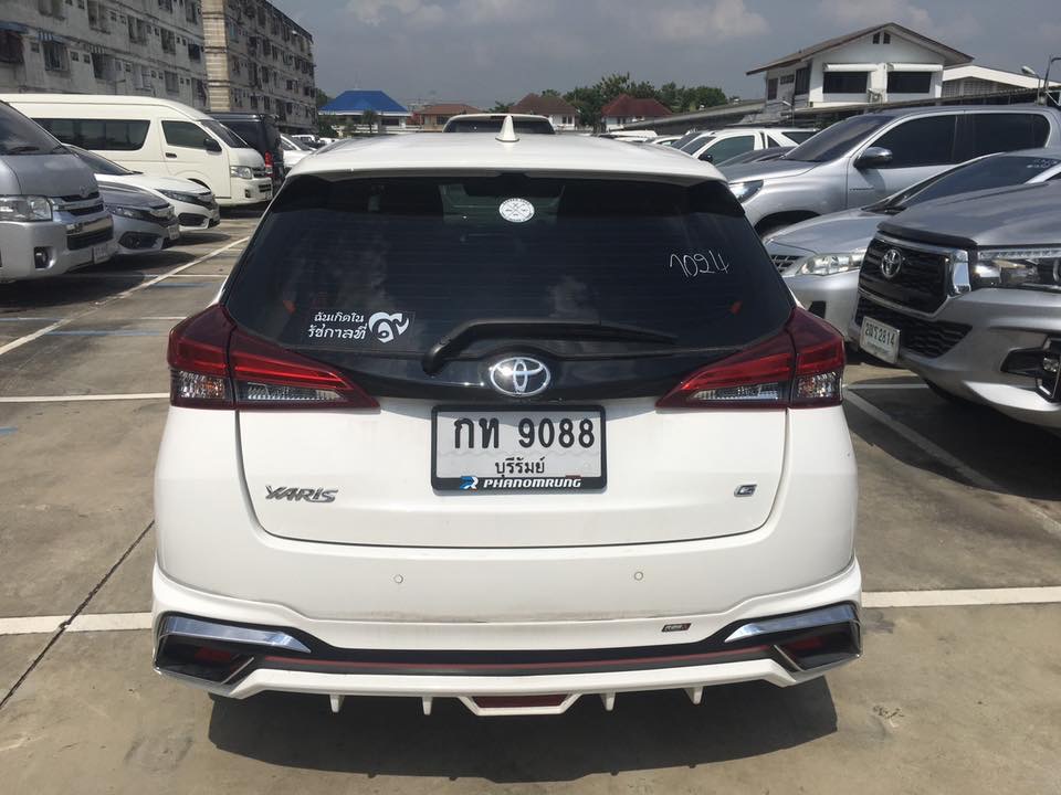 Toyota Yaris ปี 2018 สีขาว (รูปที่ 5)