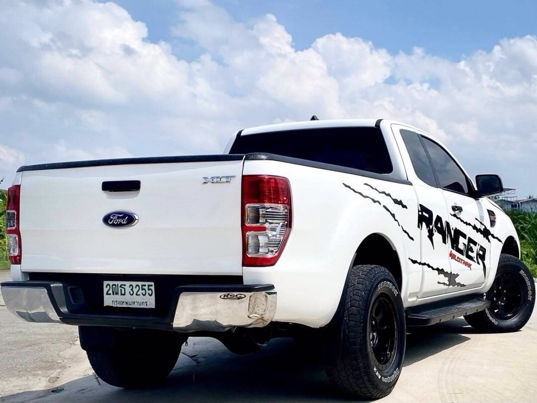 2018 Ford Ranger XL+ (Open Cab) สีขาว (รูปที่ 6)