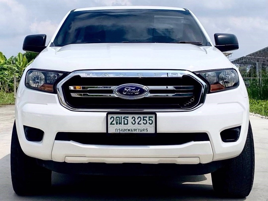2018 Ford Ranger XL+ (Open Cab) สีขาว (รูปที่ 2)