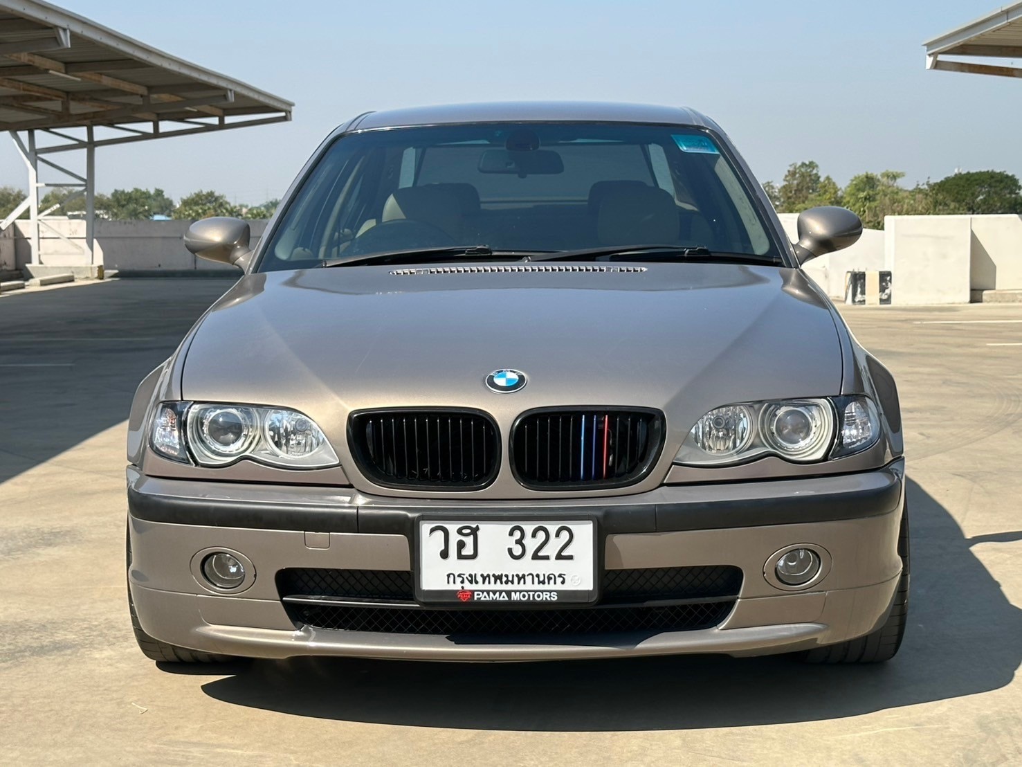 2003 BMW 3 Series E46 323i สีน้ำตาล (รูปที่ 4)