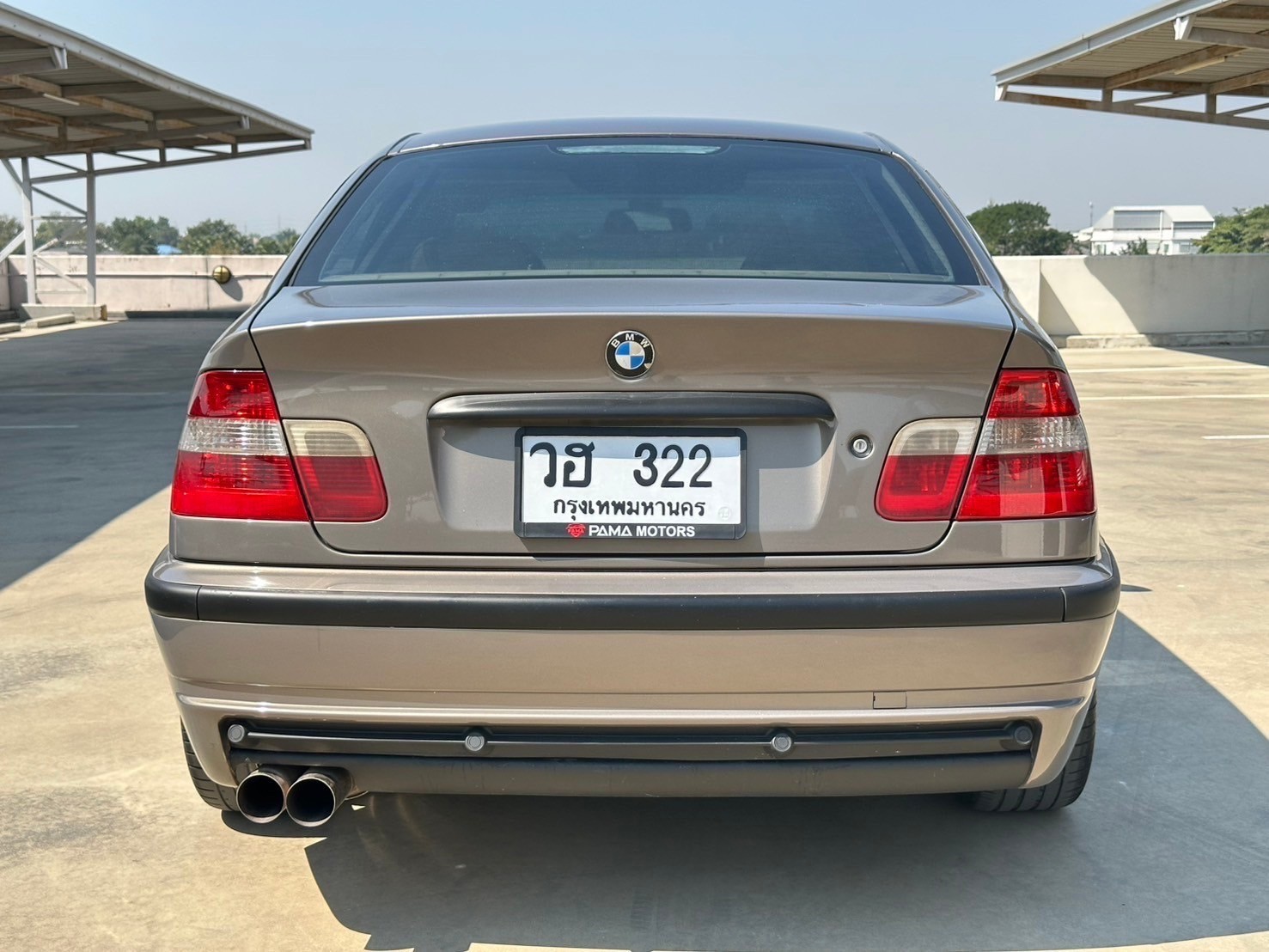 2003 BMW 3 Series E46 323i สีน้ำตาล (รูปที่ 9)