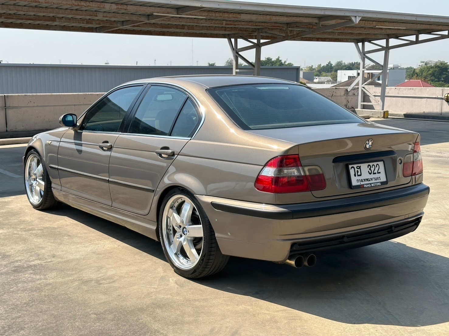2003 BMW 3 Series E46 323i สีน้ำตาล (รูปที่ 8)