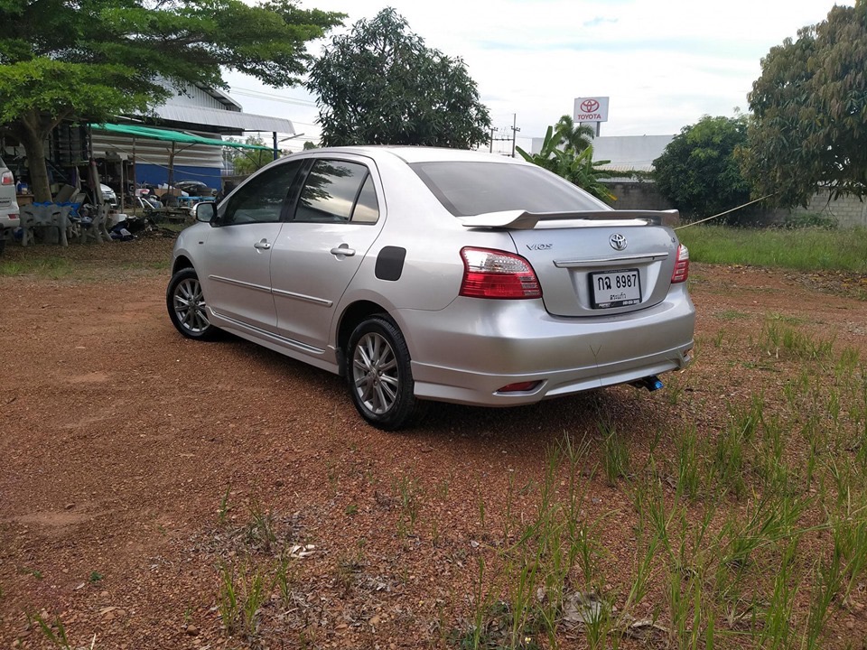 Toyota Vios ปี 2013 สีเงิน (รูปที่ 4)