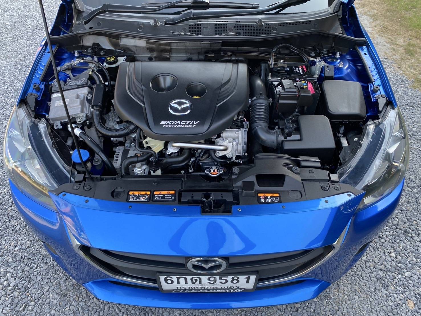 Mazda2 XD sedan 1.5 ดีเซล ไมลเเค่ 120,000 km เท่านั้น !!!! ปี2017 (รูปที่ 7)