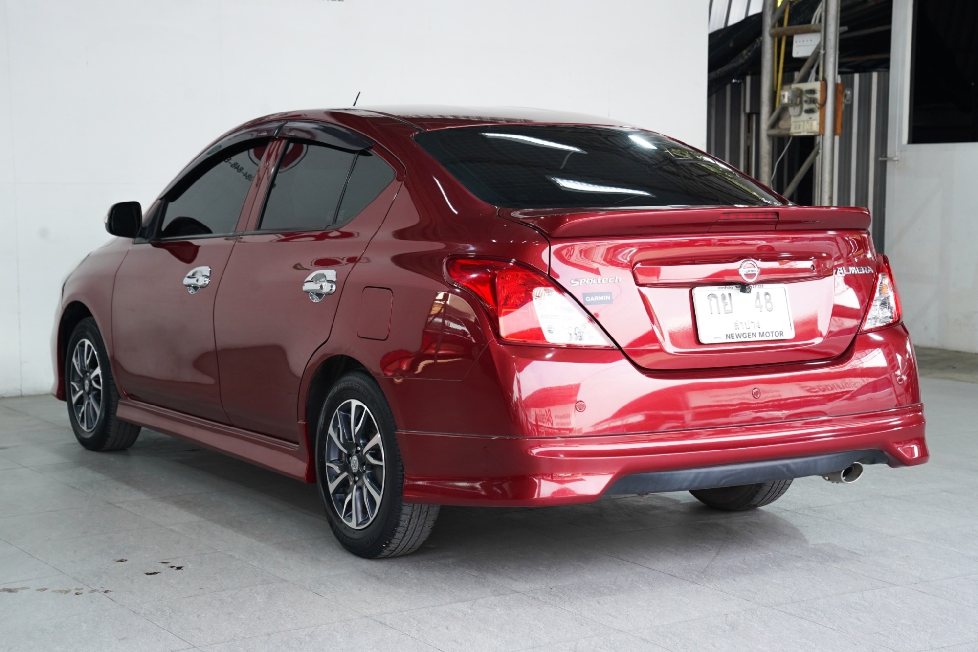 #NISSAN #ALMERA 1.2E CVT Sportech AT ปี2019 สีแดง (รูปที่ 13)