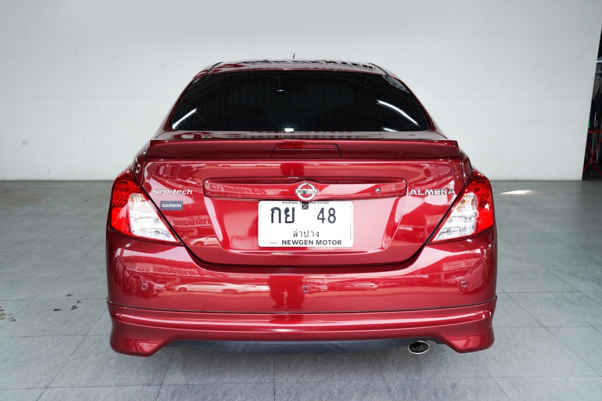 #NISSAN #ALMERA 1.2E CVT Sportech AT ปี2019 สีแดง (รูปที่ 17)