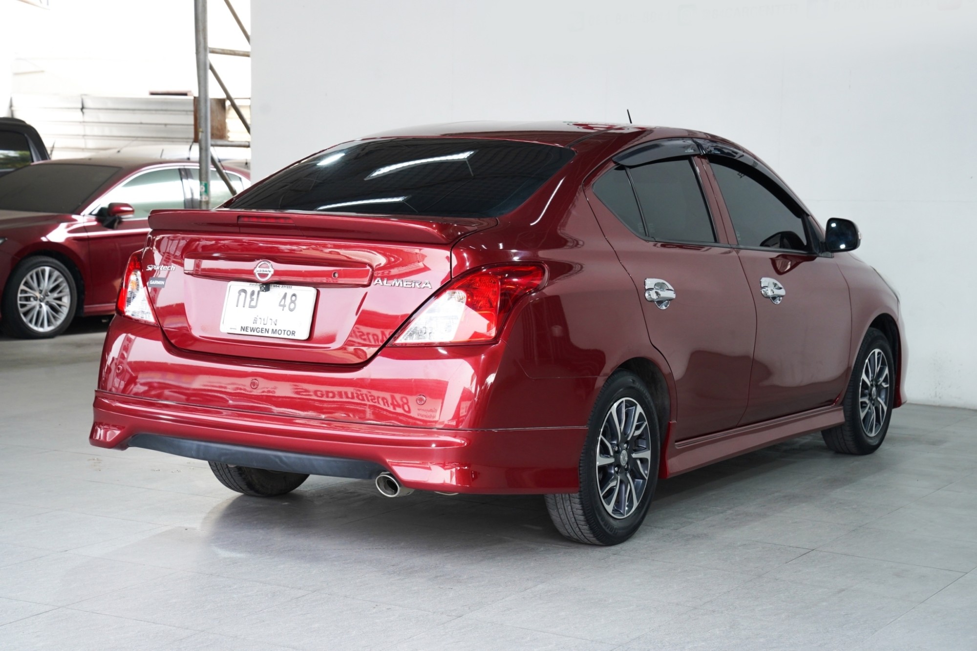 #NISSAN #ALMERA 1.2E CVT Sportech AT ปี2019 สีแดง (รูปที่ 18)