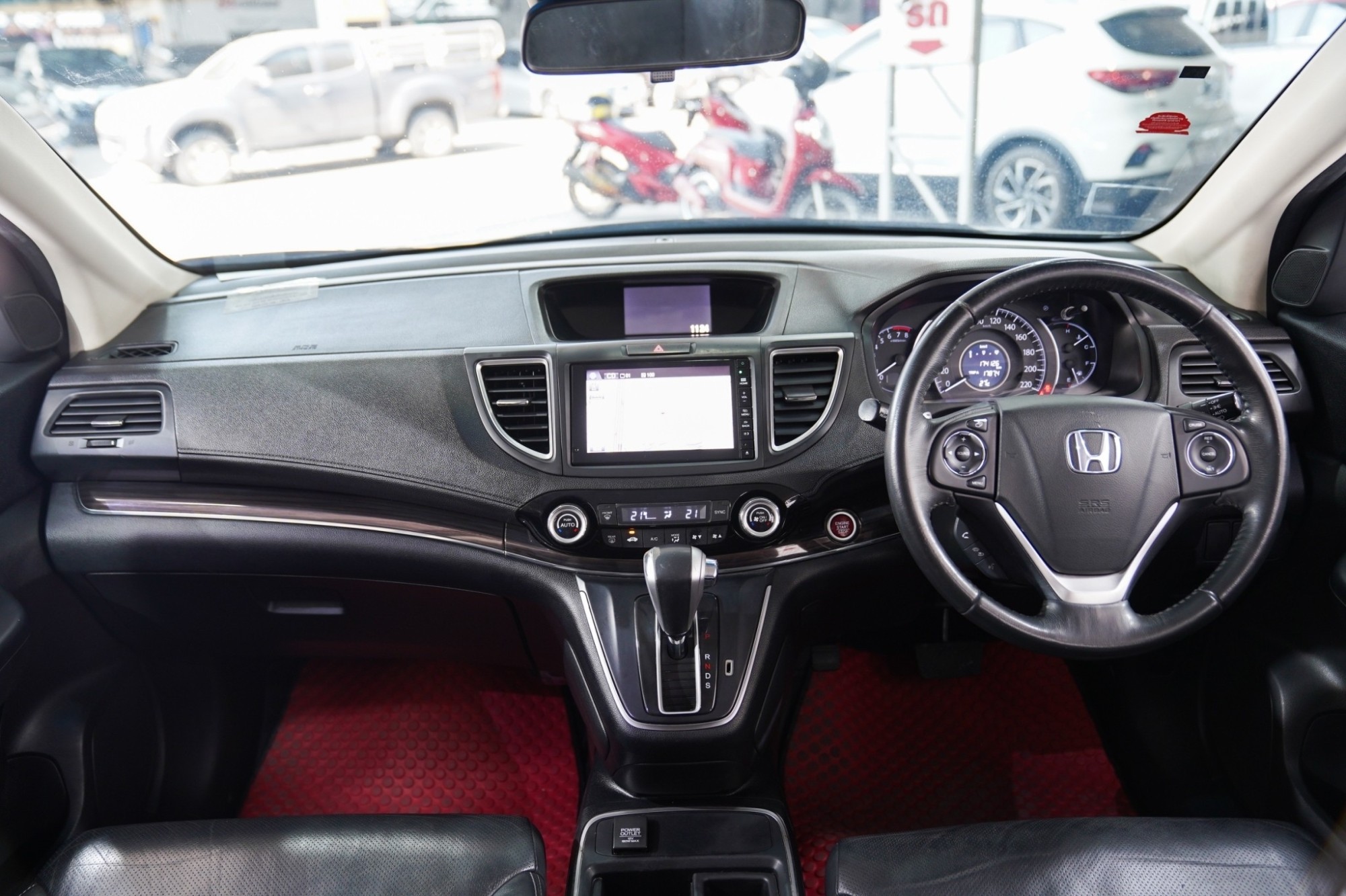 #HONDA #CRV 2.4 EL AT ปี2015 จดปี2017 สีเทา เลขไมล์ปัจจุบัน 174,xxx กม.เครื่องยนต์ เบนซิน (รูปที่ 20)
