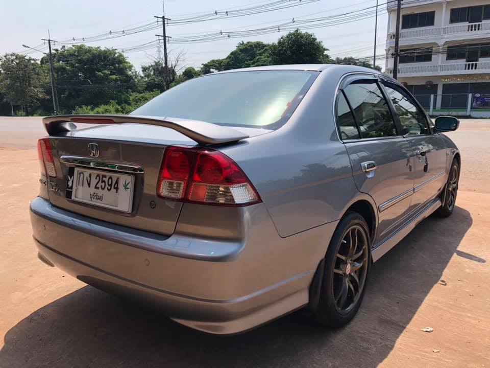 Honda Civic ES (Dimension) โฉม ตาเหยี่ยว 04-05 ปี 2005 สีเทา (รูปที่ 6)