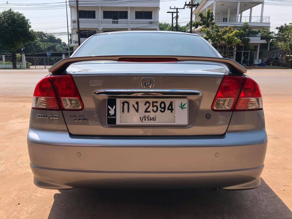 Honda Civic ES (Dimension) โฉม ตาเหยี่ยว 04-05 ปี 2005 สีเทา (รูปที่ 5)