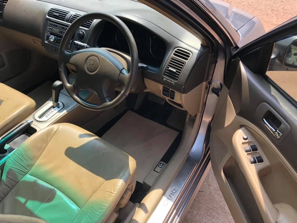 Honda Civic ES (Dimension) โฉม ตาเหยี่ยว 04-05 ปี 2005 สีเทา (รูปที่ 8)