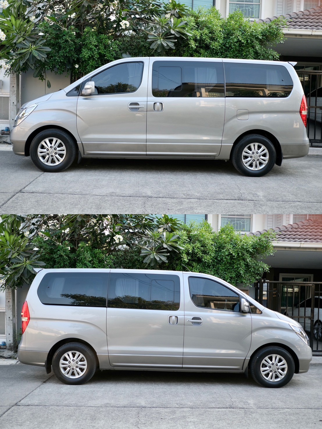 Hyundai H1 2.5 Deluxe (A2) ออโต้ ดีเซล สีเทา ปี2012 ไมล์ 1xx,xxx กม.☑️ (รูปที่ 3)