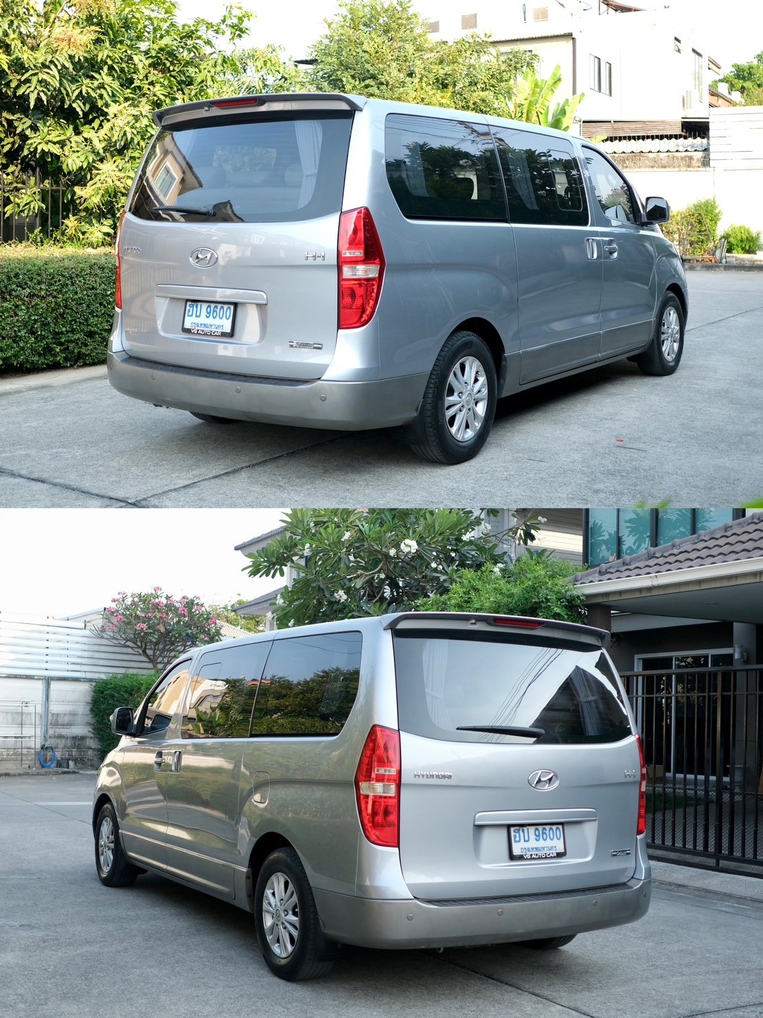 Hyundai H1 2.5 Deluxe (A2) ออโต้ ดีเซล สีเทา ปี2012 ไมล์ 1xx,xxx กม.☑️ (รูปที่ 2)