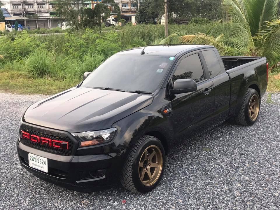 Ford Ranger Open cab ปี 2017 สีดำ (รูปที่ 4)