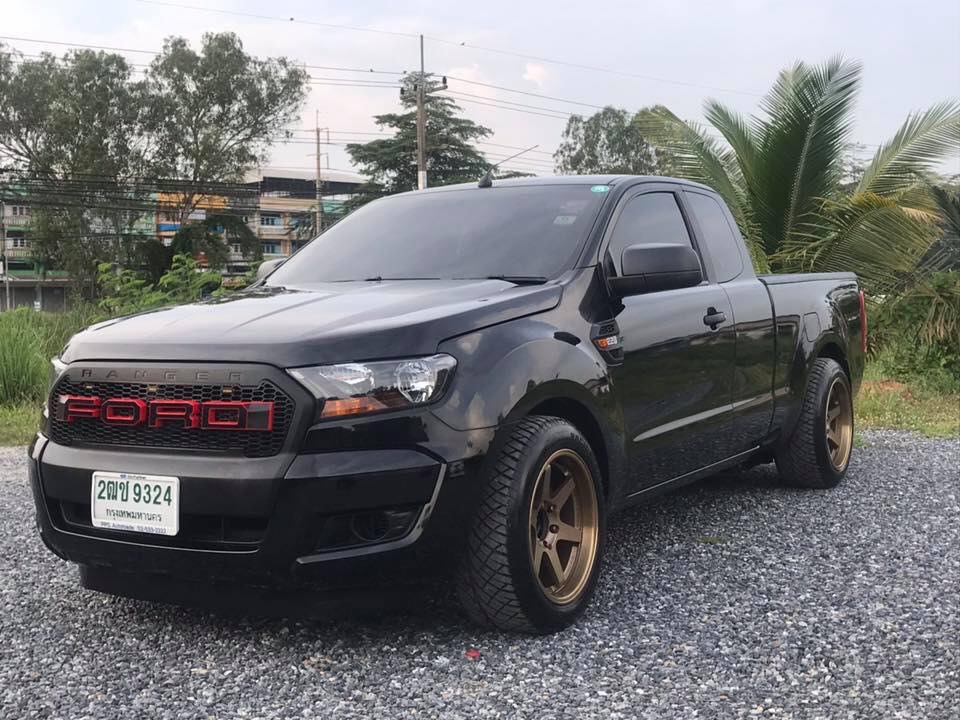 Ford Ranger Open cab ปี 2017 สีดำ (รูปที่ 2)