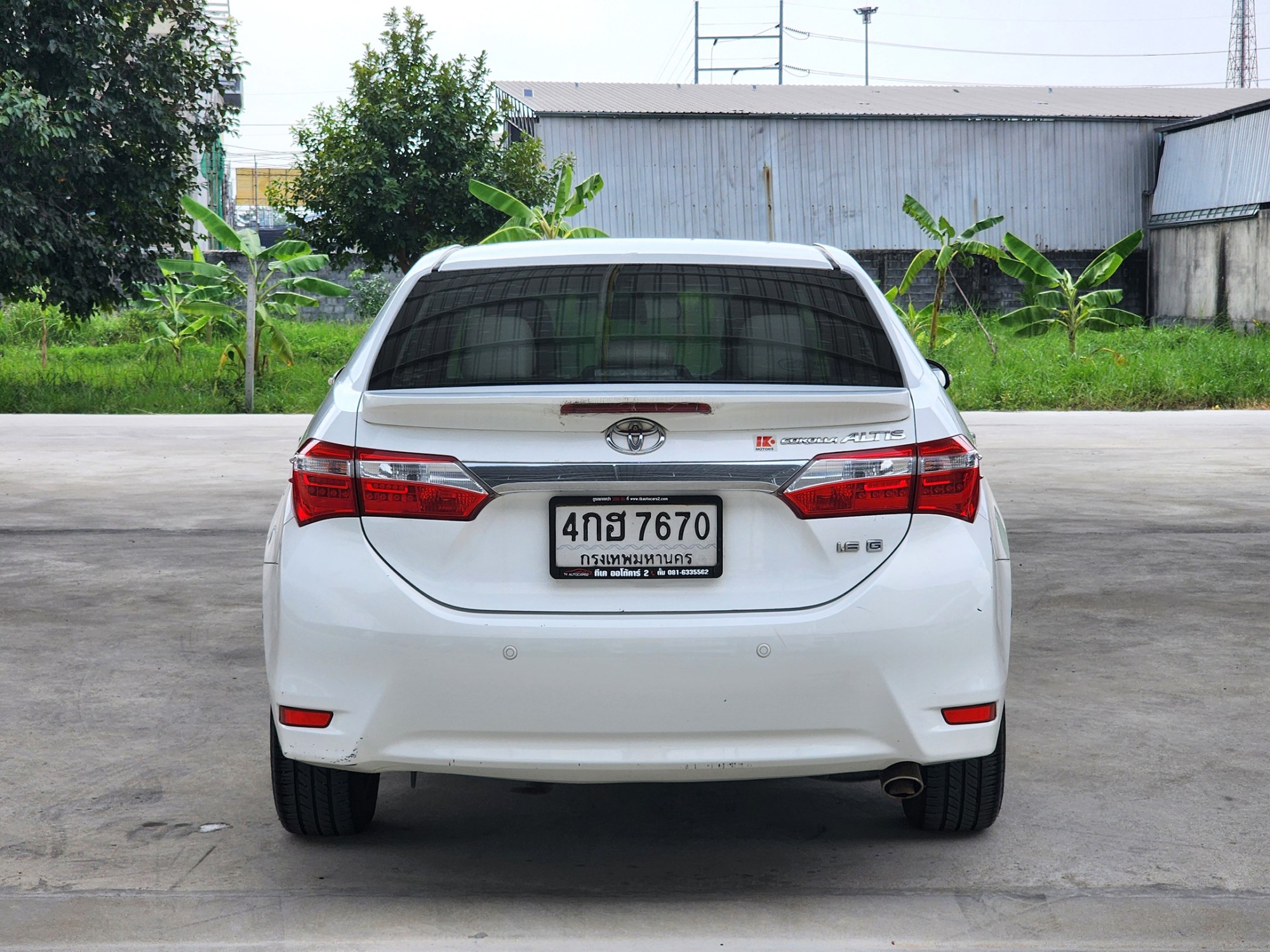 TOYOTA Corolla Altis 1.6G A/T ปี 2015 ไมล์ 92,000 กม. โทร.0922639576 เอ๋ (รูปที่ 2)