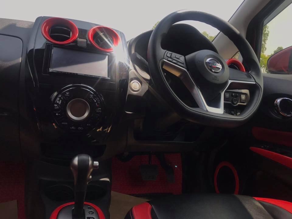 Nissan Note ปี 2017 สีแดง (รูปที่ 10)