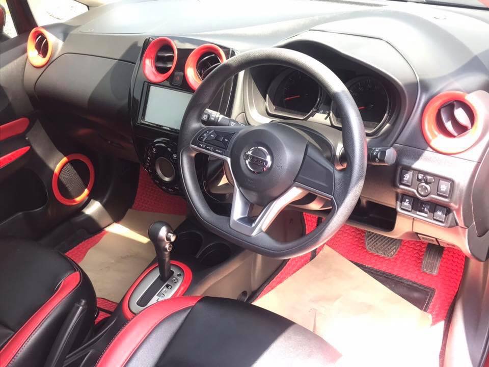 Nissan Note ปี 2017 สีแดง (รูปที่ 7)