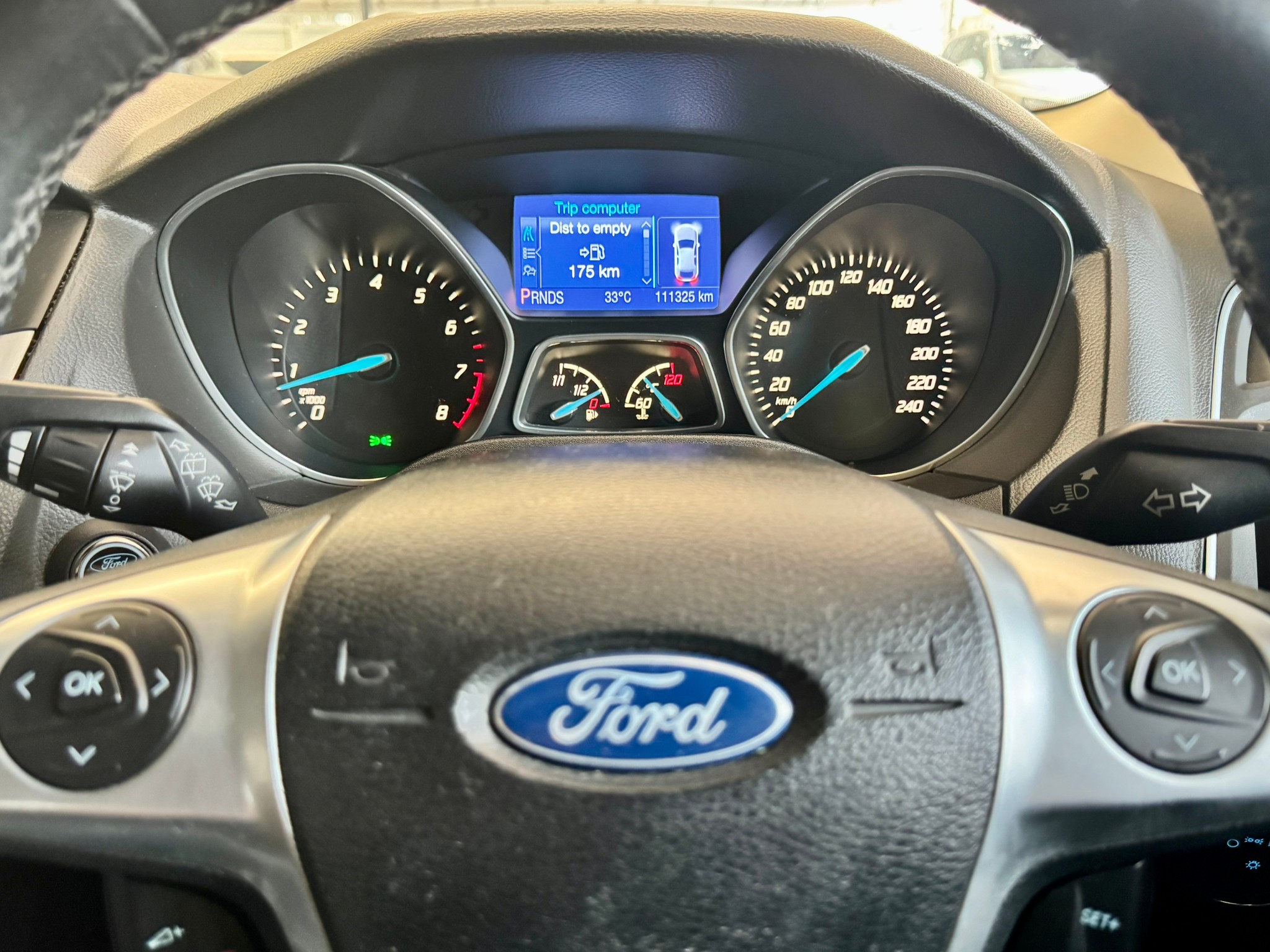 Ford #Focus Hatchback ปี 2014 auto รถสวย พร้อมใช้ ไมล์ 110,000 กม. (รูปที่ 4)