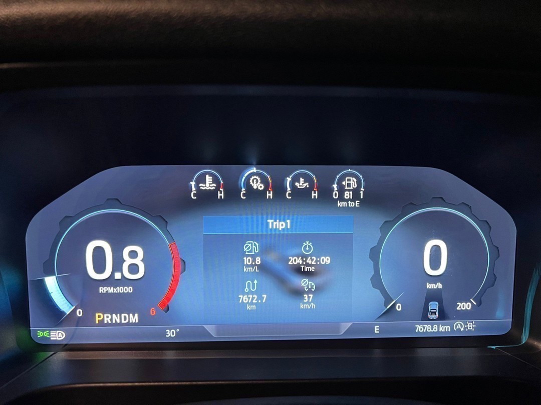 2025 #Ford RANGER STORMTRAK 2.0 Bi-Turbo 10AT 4x2 สีดำ (รูปที่ 2)