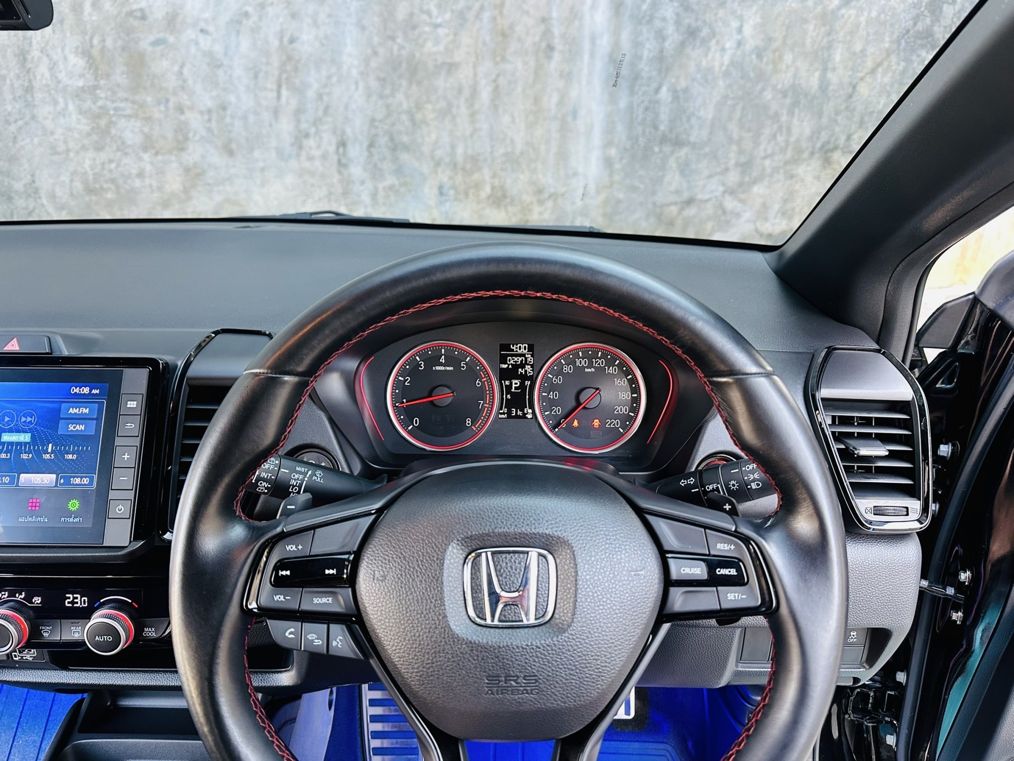 2022 แท้ Honda City Hatchback 1.0 TURBO RS CVT auto ไมล์แท้ 20,000 กม. (รูปที่ 13)