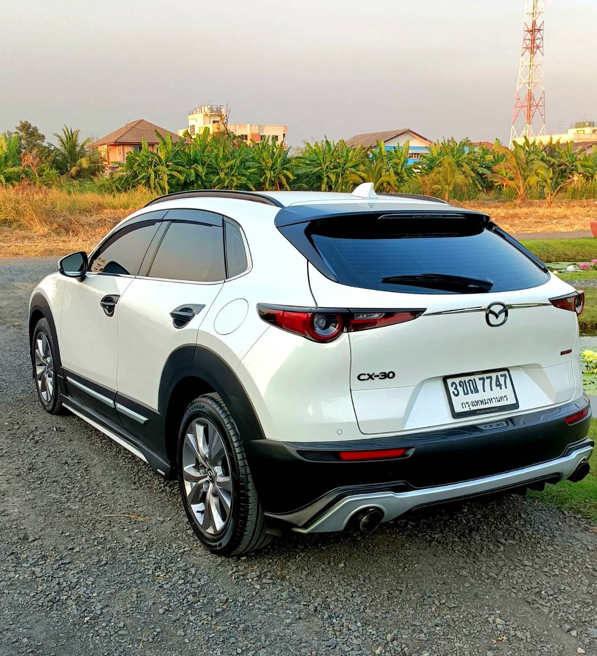 ไมล์ 30,000 กม Mazda CX30 SP รุ่นท๊อปสุด sunroof ลำโพงBose ปี2022 สีขาวมุก (รูปที่ 16)