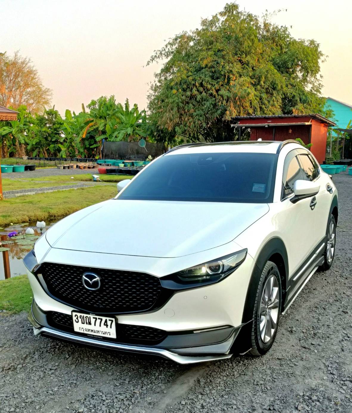 ไมล์ 30,000 กม Mazda CX30 SP รุ่นท๊อปสุด sunroof ลำโพงBose ปี2022 สีขาวมุก (รูปที่ 13)