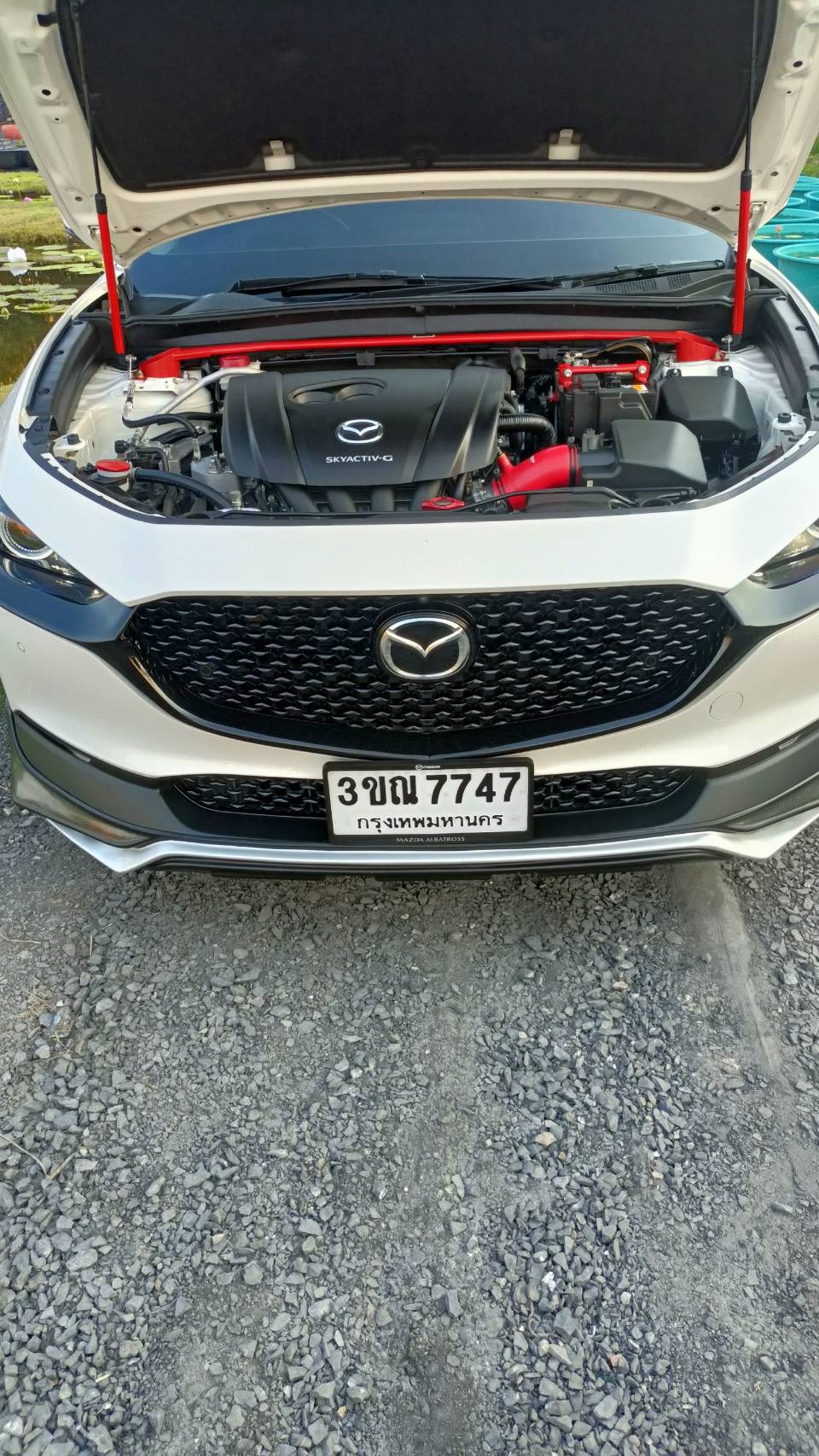 ไมล์ 30,000 กม Mazda CX30 SP รุ่นท๊อปสุด sunroof ลำโพงBose ปี2022 สีขาวมุก (รูปที่ 9)
