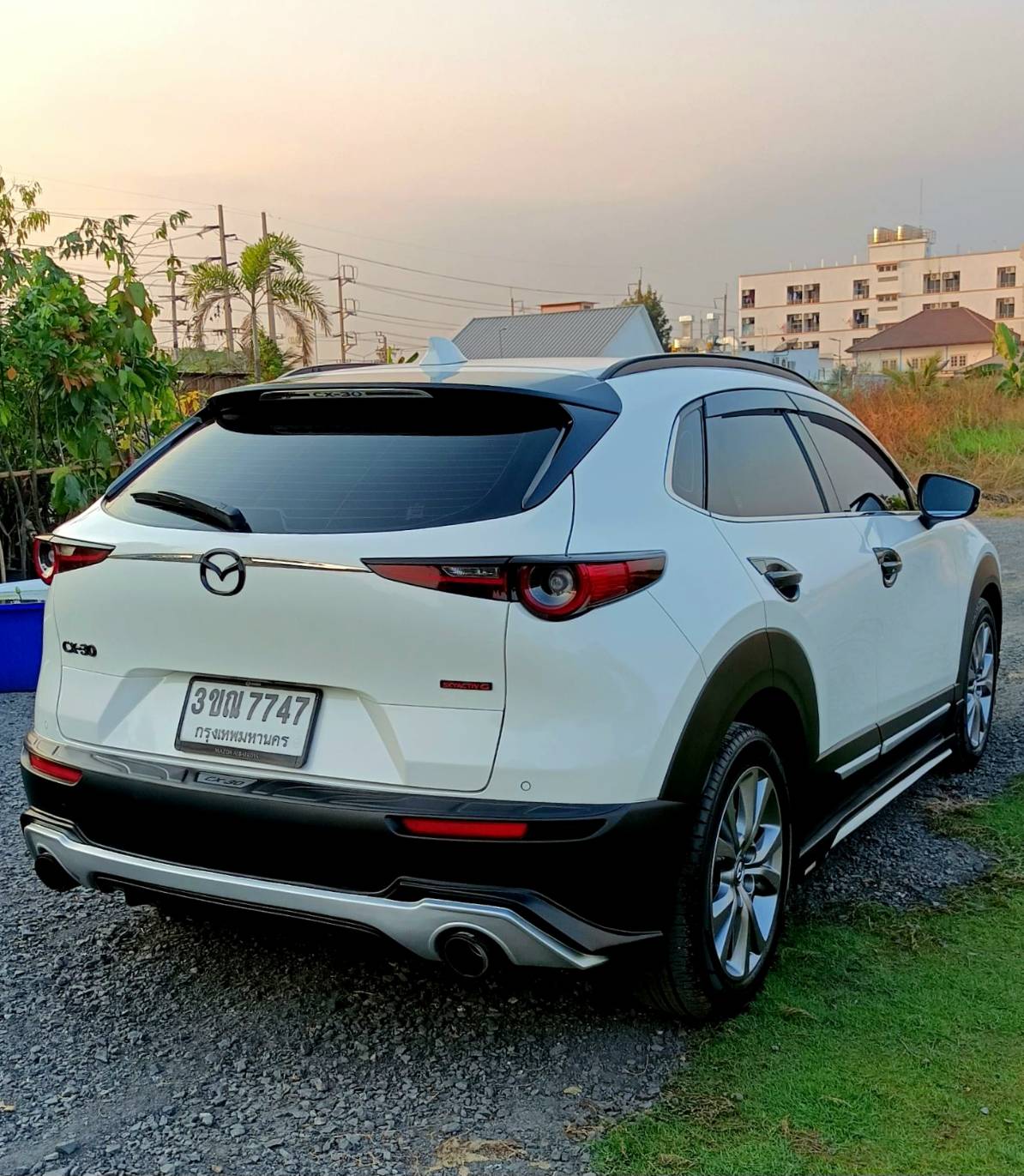 ไมล์ 30,000 กม Mazda CX30 SP รุ่นท๊อปสุด sunroof ลำโพงBose ปี2022 สีขาวมุก (รูปที่ 17)