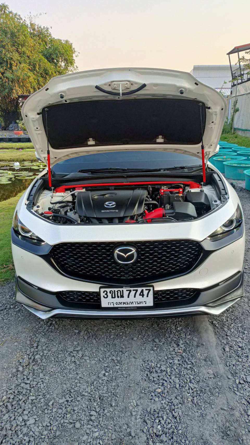ไมล์ 30,000 กม Mazda CX30 SP รุ่นท๊อปสุด sunroof ลำโพงBose ปี2022 สีขาวมุก (รูปที่ 11)