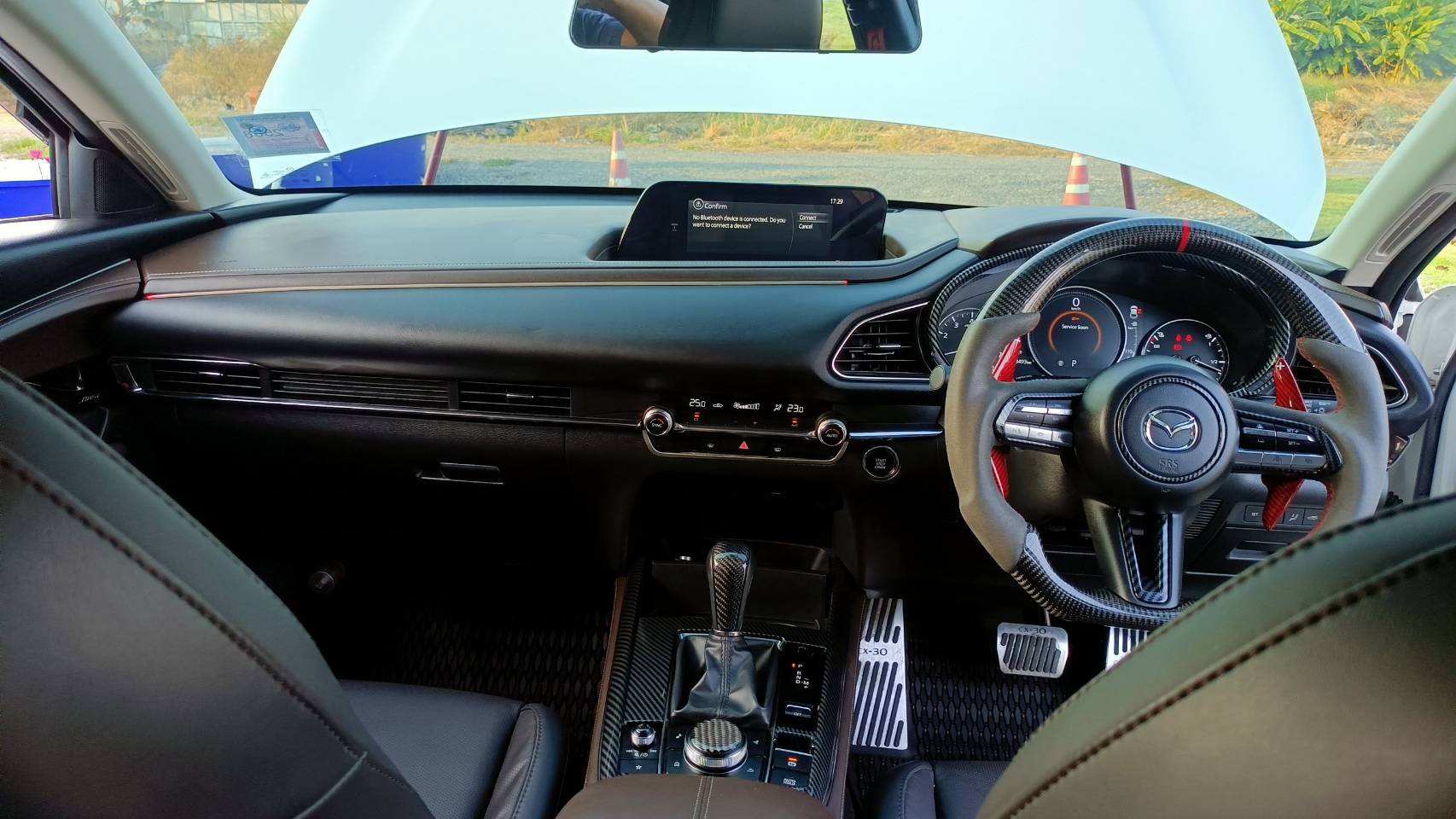 ไมล์ 30,000 กม Mazda CX30 SP รุ่นท๊อปสุด sunroof ลำโพงBose ปี2022 สีขาวมุก (รูปที่ 5)