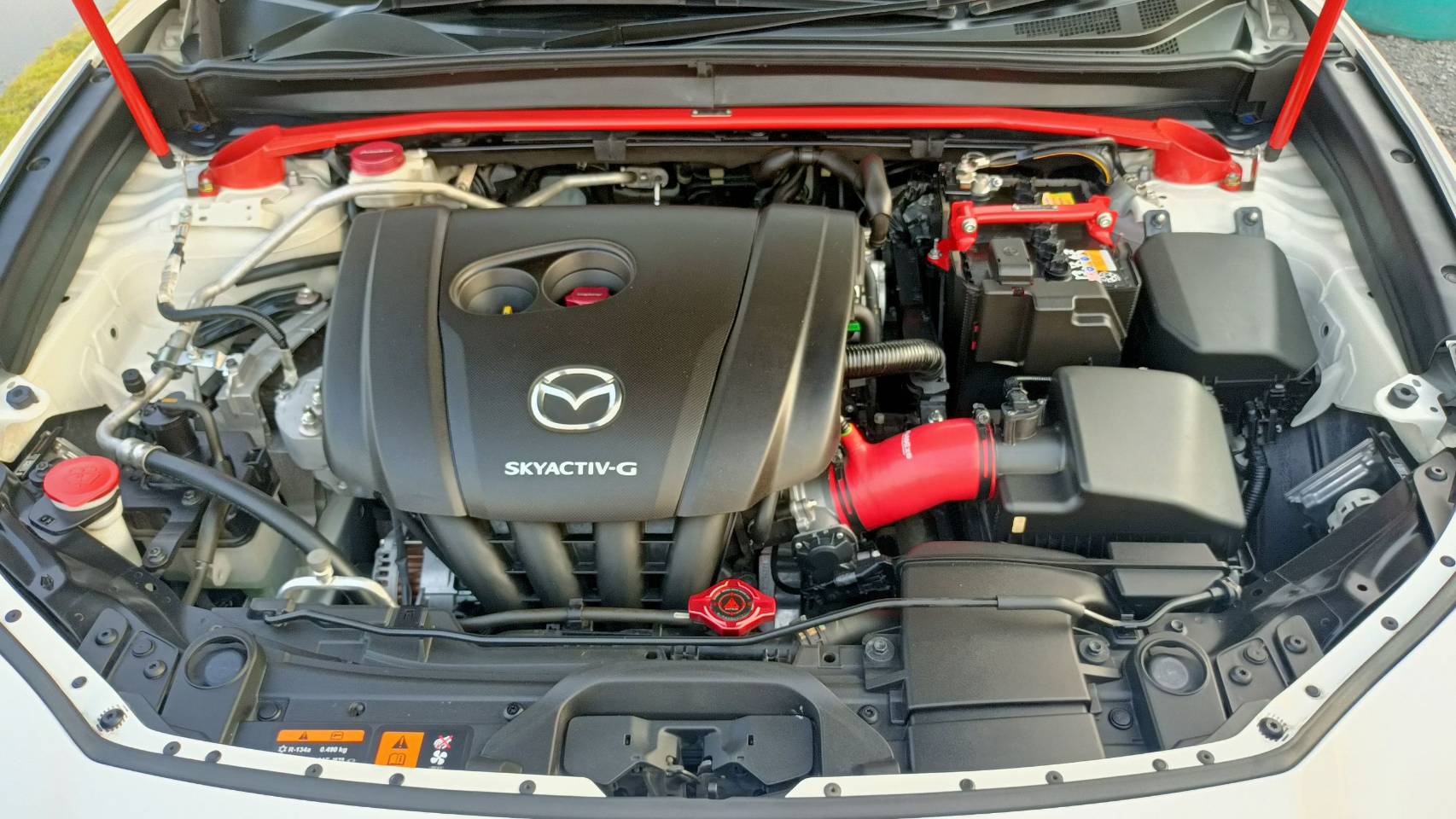 ไมล์ 30,000 กม Mazda CX30 SP รุ่นท๊อปสุด sunroof ลำโพงBose ปี2022 สีขาวมุก (รูปที่ 10)