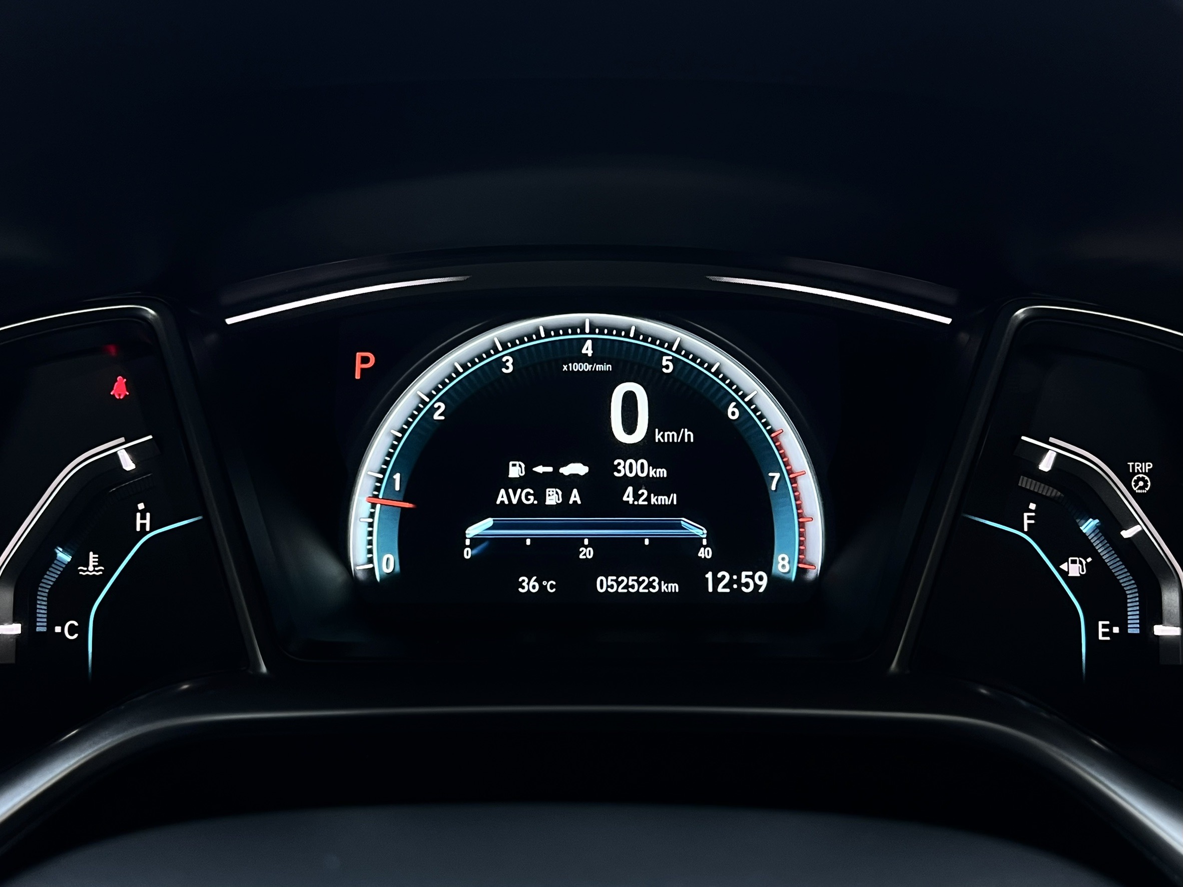 HONDA CIVIC 1.5 TURBO 12017 จด2019 เลขไมล์น้อย 50,000 กม. (รูปที่ 8)