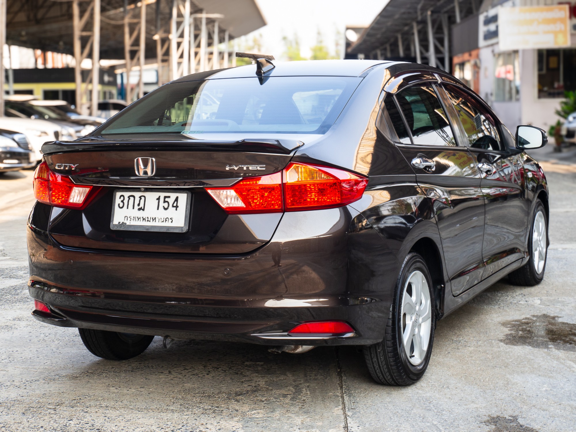 2014 Honda City สีน้ำตาล (รูปที่ 5)