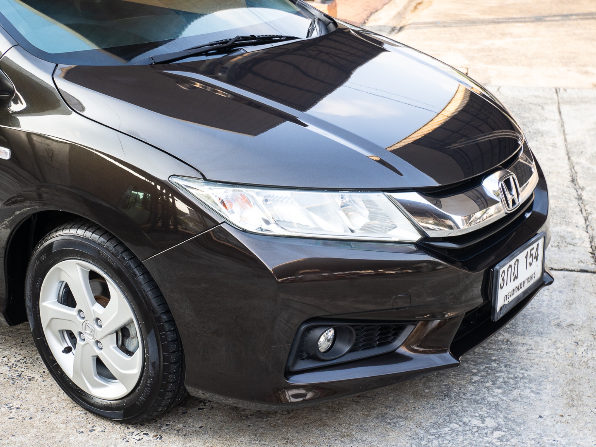 2014 Honda City สีน้ำตาล (รูปที่ 14)