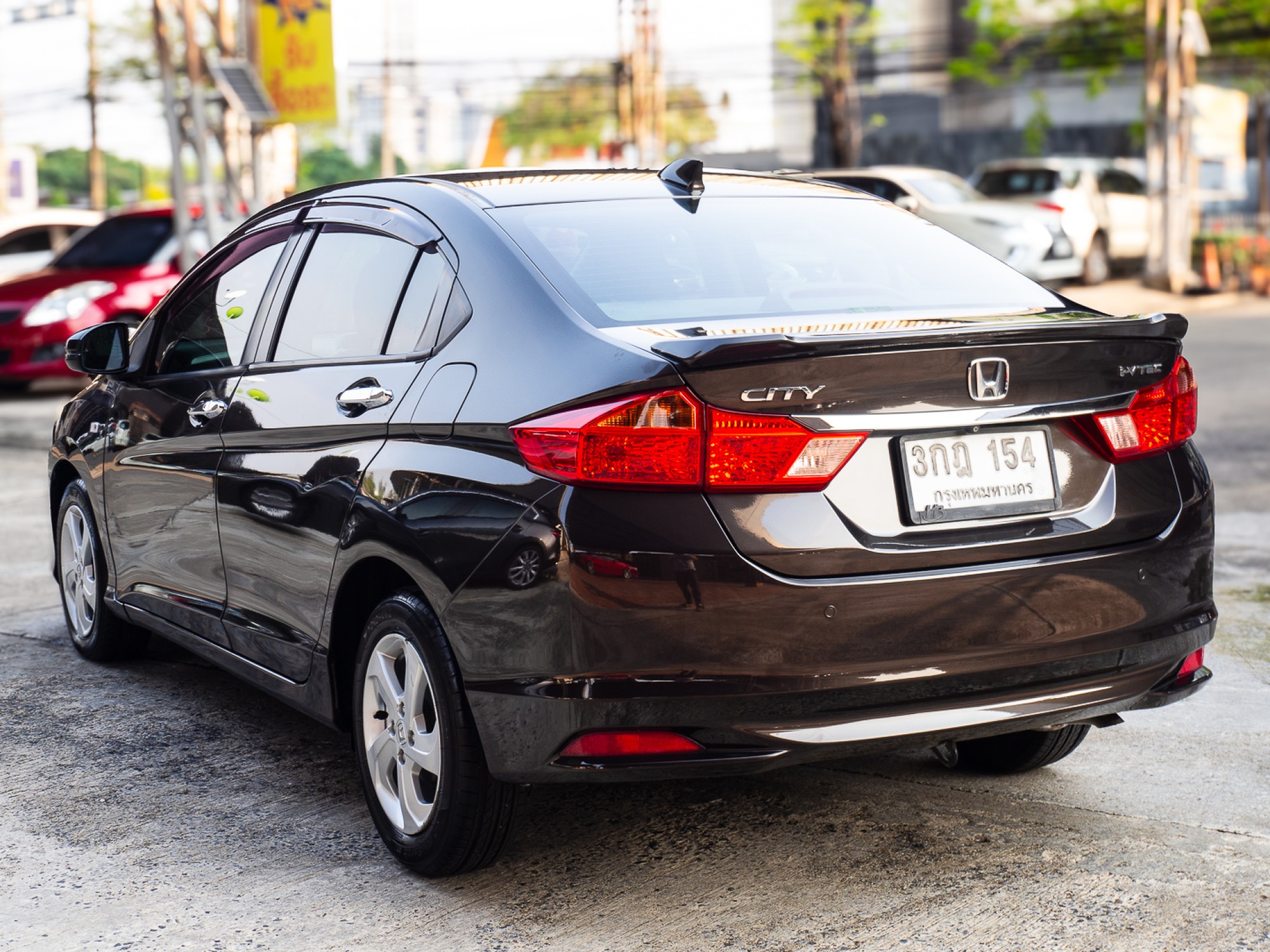 2014 Honda City สีน้ำตาล (รูปที่ 7)