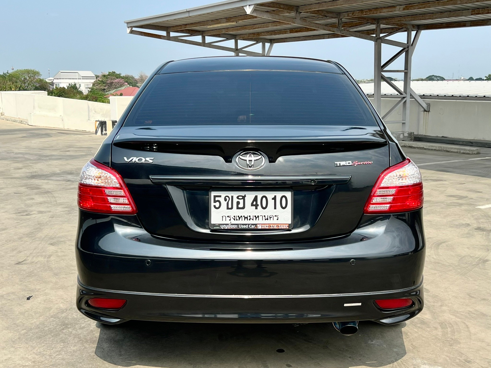 TOYOTA VIOS 1.5 TRD sportivo 2011 แท้ ซุดแต่งโรงงาน ไมล์แท้ 64,000 กม. (รูปที่ 3)