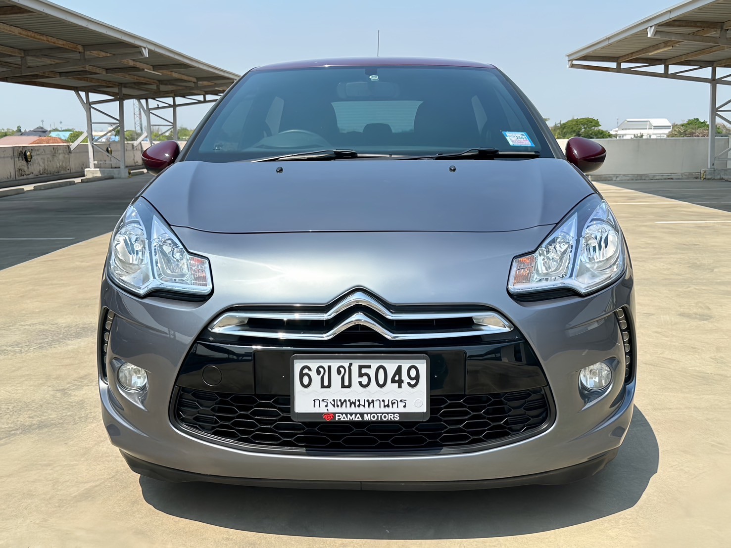 2013 Citroen DS3 สีเทา (รูปที่ 4)