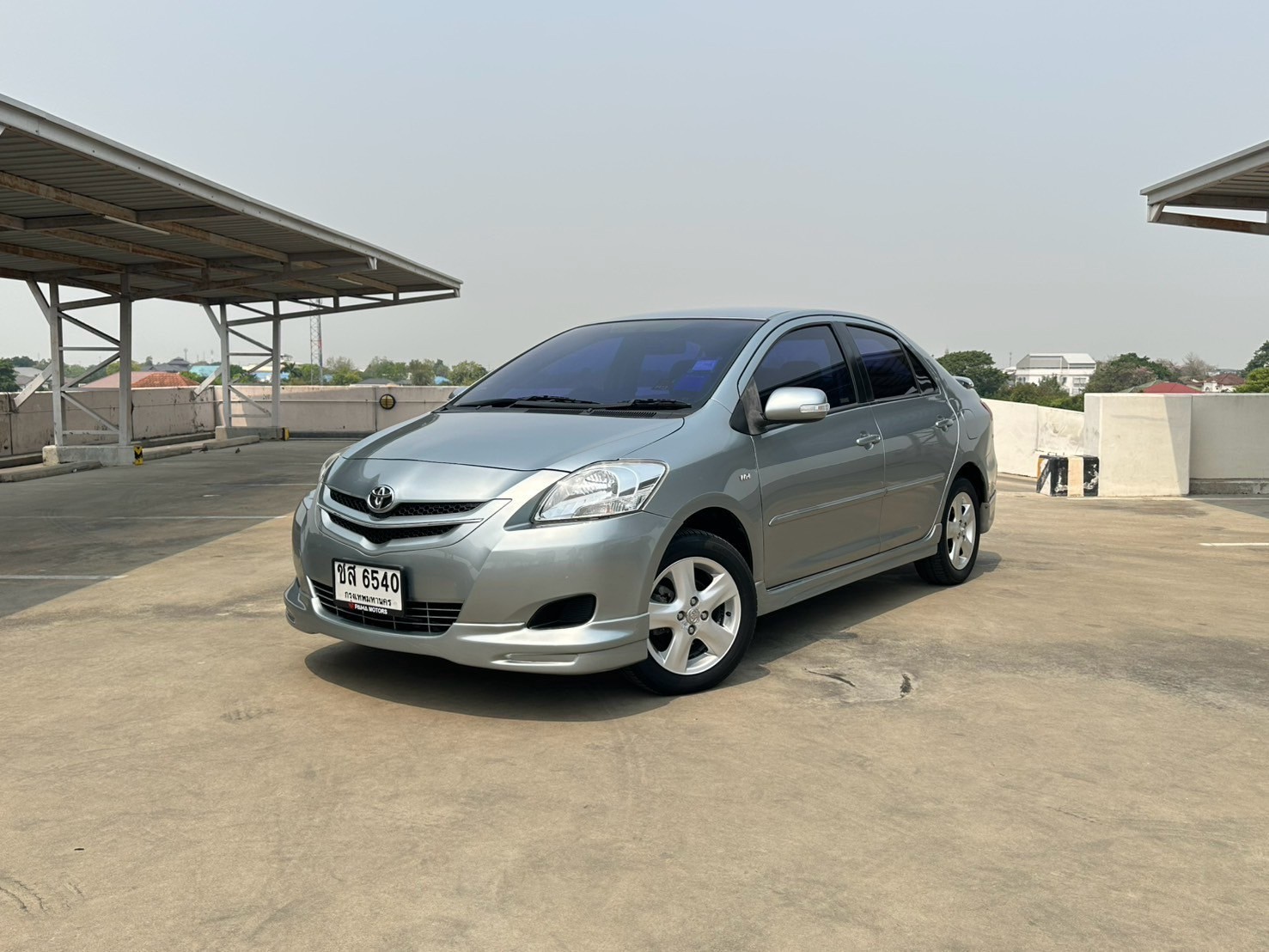 2008 Toyota Vios สีเทา (รูปที่ 2)